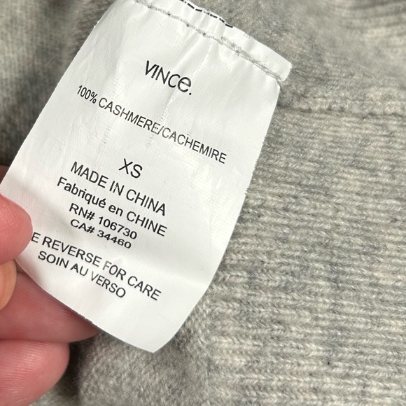 Soft and Sexy, VINCE, cashmere, low cut tunic!! - Picture 6 of 9